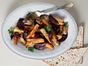 Pečené sladké brambory s řepou Pečené sladké brambory s řepou