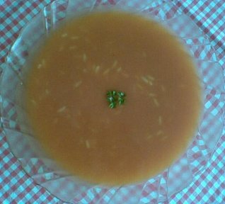 Rajská polévka pro děti i dospělé