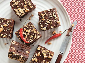 Křupavé brownies s chilli Křupavé brownies s chilli