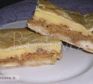 Krémové řezy s jablky