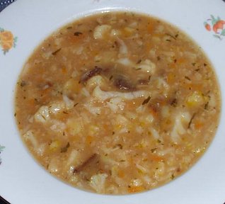 Květáková bramboračka