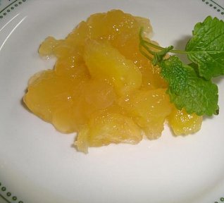 Želé z jablek a ananasu