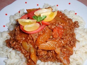 Mletá směs s patizony (kedlubnou)