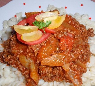 Mletá směs s patizony (kedlubnou)