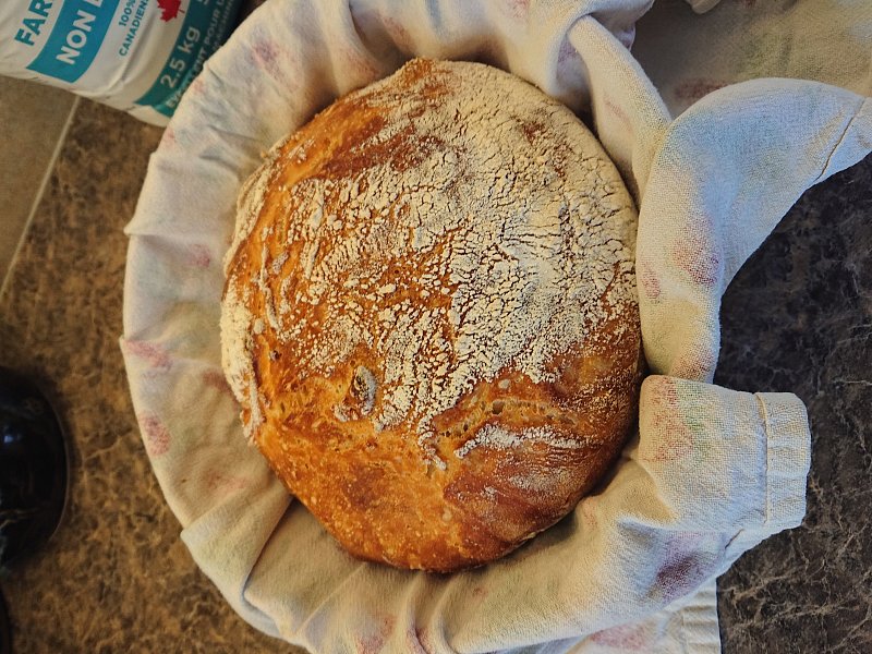 Chleba s křupavou kůrkou