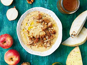 Celerová polévka s jablky