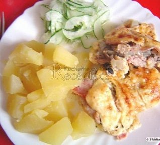 Kuřecí prsa na majolce Kuřecí prsa na majolce