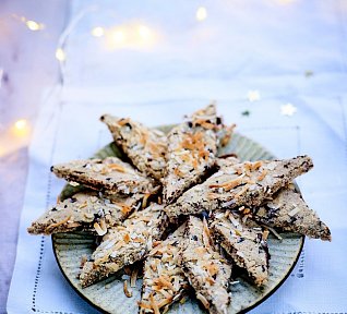 Kokosové cukroví s čokoládou