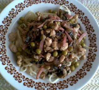 Kuřecí směs s játry