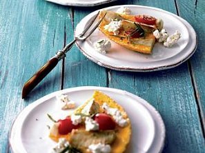 Omeleta s topinambury