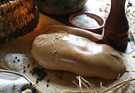 Husí játra s hruškami