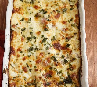 Tvarůžkové šunkofleky