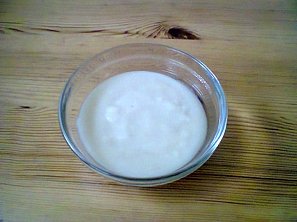 Kisel-ovesný krém, základní recept