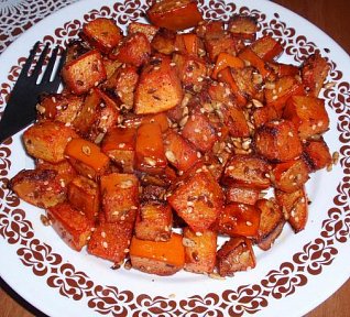 Dýně z trouby: kořeněná se semínky