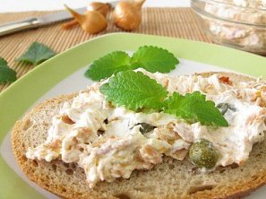 Sýrová pomazánka s kapary