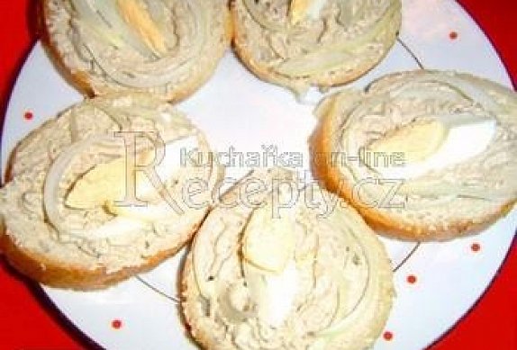 Sardelové chlebíčky