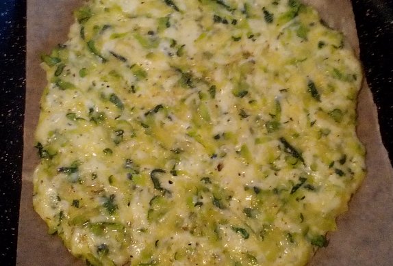 Cuketové tortilly (placky) se sýrem - bez mouky