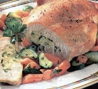 Plněná krůtí pečeně