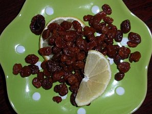 Citronové rozinky - zdravě a chutně