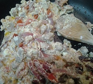 Masové kostky s rýží