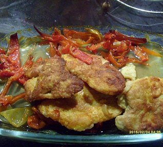 Obrácené řízky podle tchýně Obrácené řízky podle tchýně