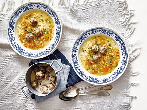 Kaldoun s játrovými knedlíčky