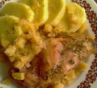 Králík na petrželi