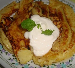 Palačinky s banánem