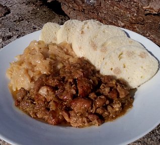 Pikantní výpečky z vepřového ořezu