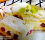 Krupicovo-tvarohový koláč s ovocem