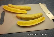 Banánovo-jahodový dort