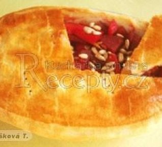 Zapečená polévka z červené řepy Zapečená polévka z červené řepy