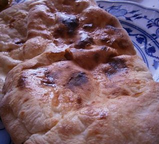 Indický chléb (Naan / Chapati)