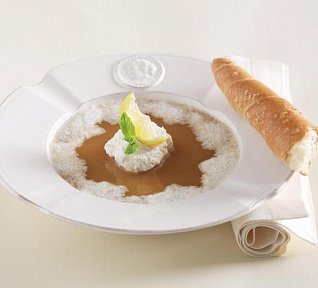 Žloutková polévka s pivem Žloutková polévka s pivem