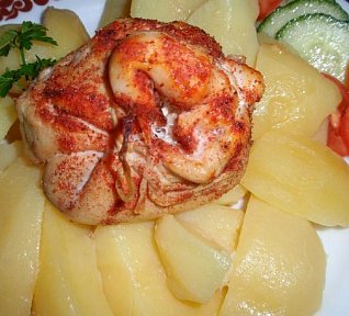 Měšce (kapsy) s kapustičkami - dušené