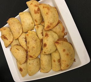 Bramborové pirohy pečené