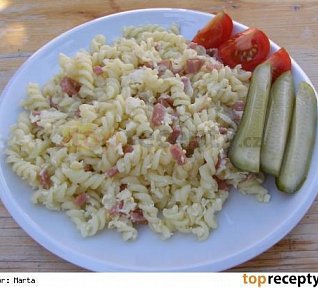 Špagety s vajíčkama