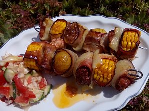 Špízy i s přílohou