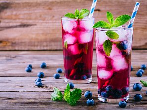 Borůvková limonáda