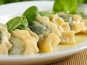 Pirohy se špenátem a sýrem feta