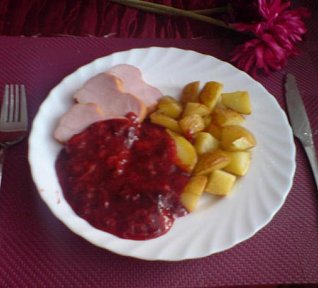 Babiččina krkovička se švestkami Babiččina krkovička se švestkami