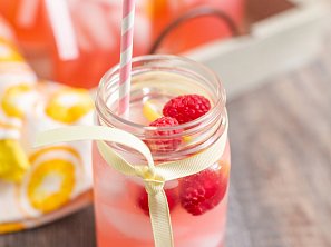 Malinovo-ostružinová limonáda