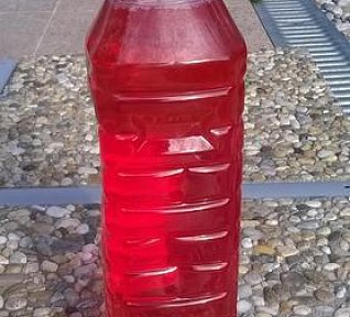 Lehký sirup z růží