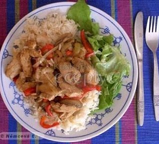 Číňan na houbách