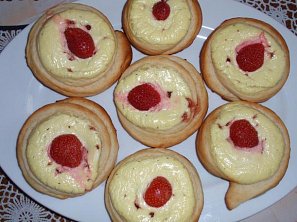 Kynuté máslové koláčky