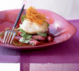 Pečená reveň s mořským ďasem