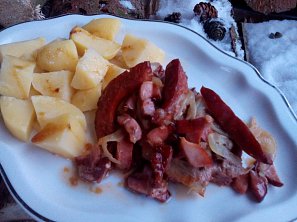 Uzenářská krkovička