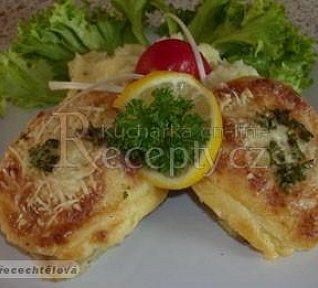 Rybí filé zapečené se sýrem