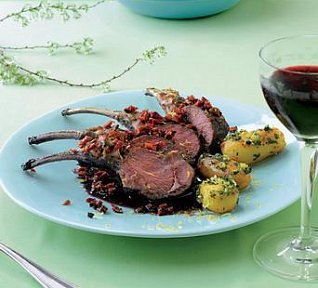 Jehněčí kotletky & karotky na balzamiku