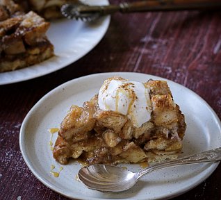 Jablečný bread cake